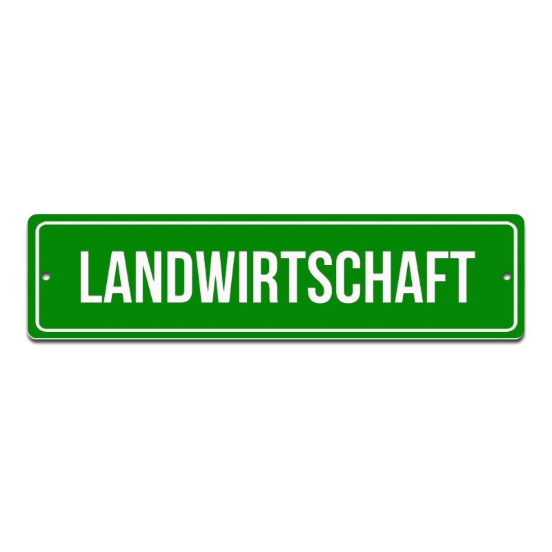 Landwirtschaft mit Rand